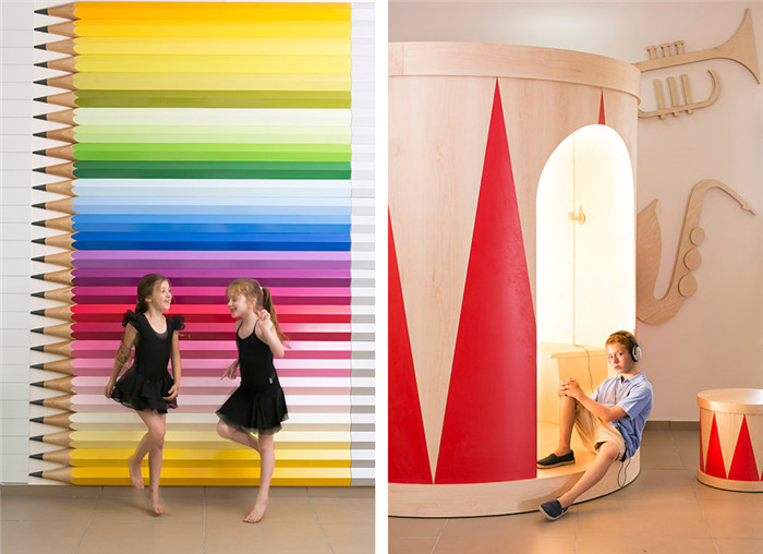 國(guó)外高端兒童芭蕾舞蹈幼兒園大廳裝修設(shè)計(jì)效果圖 國(guó)外高端兒童芭蕾舞蹈幼兒園大廳裝修設(shè)計(jì)效果圖