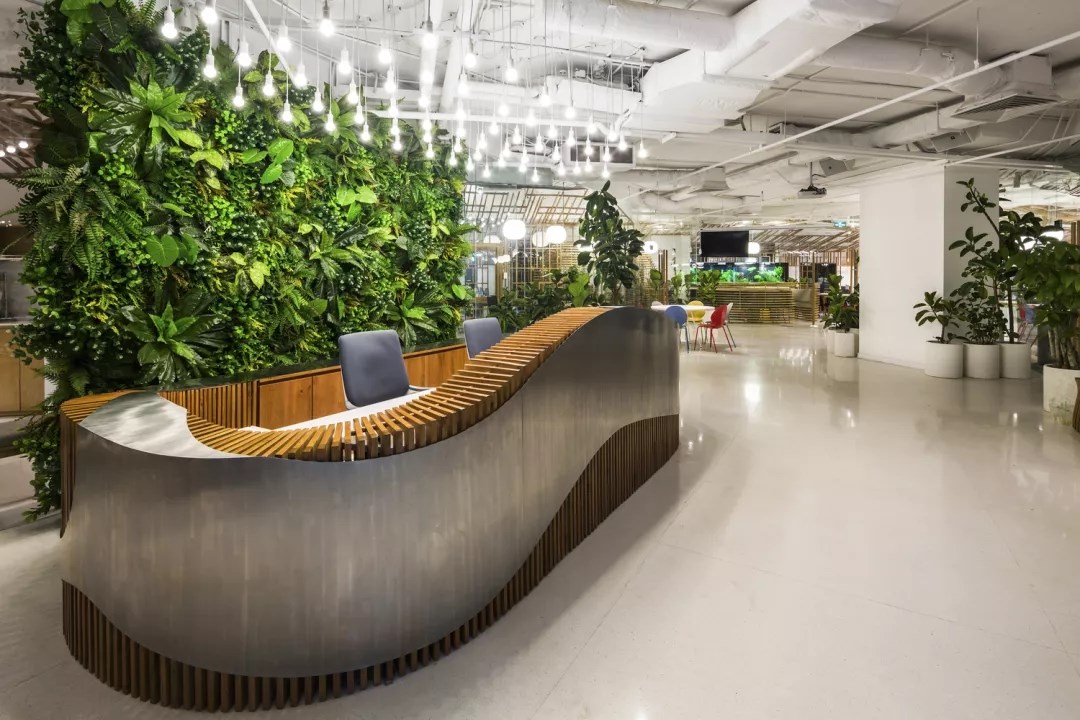 鄭州辦公室裝修前臺(tái)改造