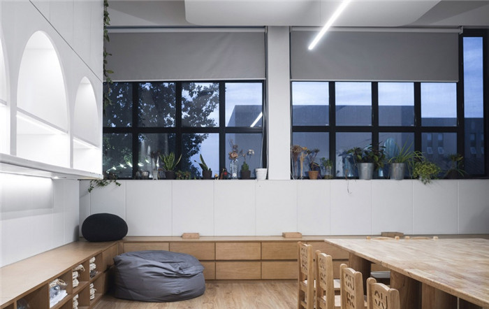 現(xiàn)代創(chuàng)意極簡風(fēng)兒童藝術(shù)中心大廳裝修設(shè)計(jì)效果圖 現(xiàn)代創(chuàng)意極簡風(fēng)兒童藝術(shù)中心大廳裝修設(shè)計(jì)效果圖