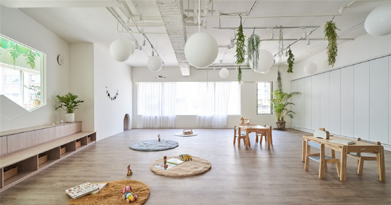 你好親子早教托兒所裝修設(shè)計(jì)案例 你好親子早教托兒所裝修設(shè)計(jì)案例