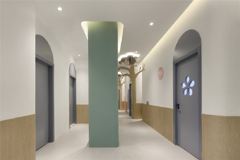 布丁兒童情商早教機構走廊裝修實景圖 布丁兒童情商早教機構走廊裝修實景圖