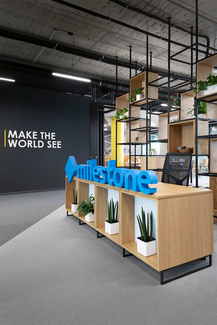 國外多變性辦公室前臺(tái)設(shè)計(jì)裝修