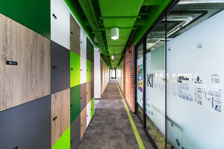 總部辦公室走廊設(shè)計(jì)裝修