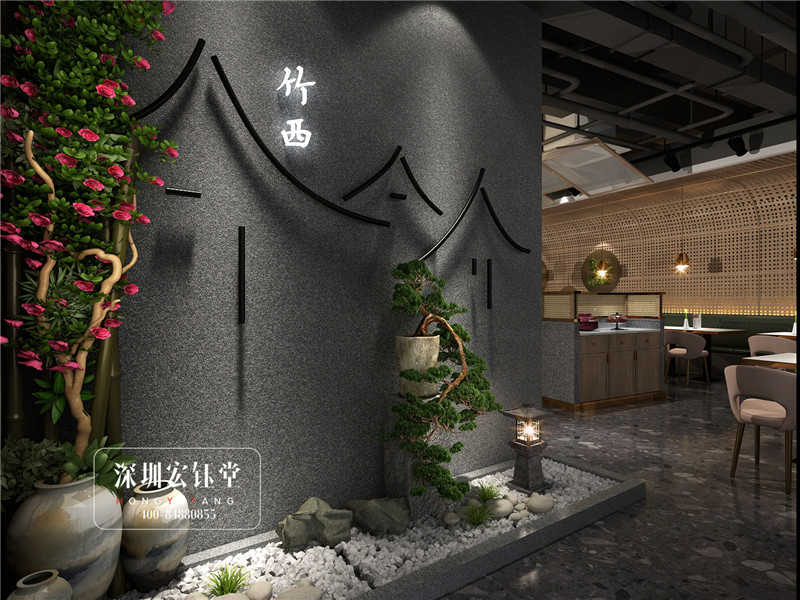 竹西特色融合餐廳裝修設(shè)計 竹西特色融合餐廳裝修設(shè)計