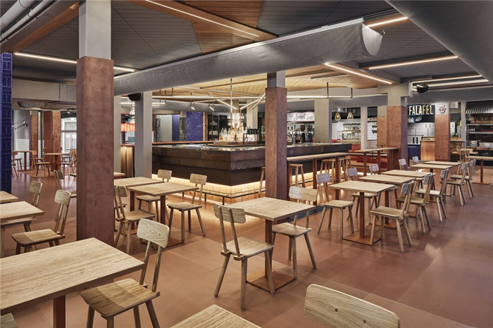 色彩繽紛活力無限的Foodhallen美食廣場(chǎng)裝修設(shè)計(jì)方案 色彩繽紛活力無限的Foodhallen美食廣場(chǎng)裝修設(shè)計(jì)方案