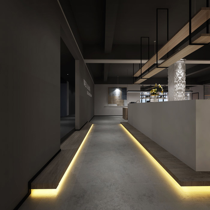 辦公室前臺(tái)裝修改造