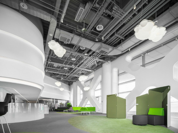 鄭州宏鈺堂推薦高科技公司時(shí)尚辦公裝修案例 鄭州宏鈺堂推薦高科技公司時(shí)尚辦公裝修案例