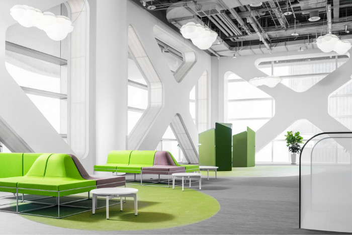 高科技時(shí)尚辦公室裝修設(shè)計(jì)圖 高科技時(shí)尚辦公室裝修設(shè)計(jì)圖