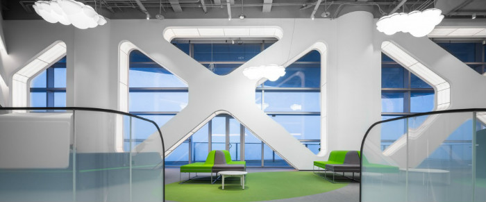 鄭州宏鈺堂推薦高科技公司時(shí)尚辦公裝修案例 鄭州宏鈺堂推薦高科技公司時(shí)尚辦公裝修案例