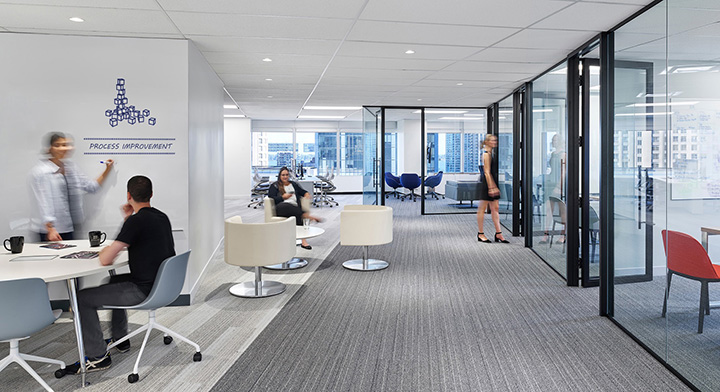 一個(gè)吸引員工參與的商業(yè)咨詢公司辦公室裝修方案 一個(gè)吸引員工參與的商業(yè)咨詢公司辦公室裝修方案