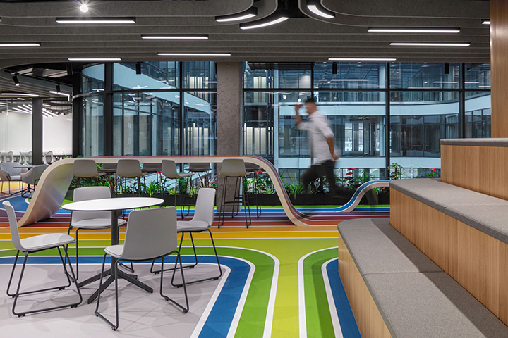 彩虹主題創(chuàng)意科技公司辦公室設計圖 彩虹主題創(chuàng)意科技公司辦公室設計圖