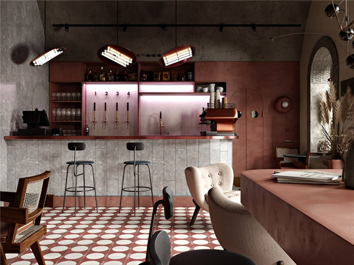 復古工業(yè)風餐廳酒吧裝修設計案例 復古工業(yè)風餐廳酒吧裝修設計案例