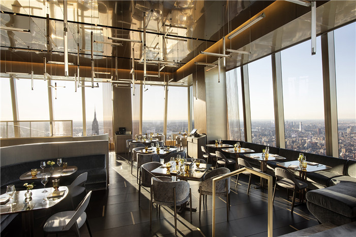 奢華與簡潔感并存的現(xiàn)代美式餐廳裝修設(shè)計方案分析 奢華與簡潔感并存的現(xiàn)代美式餐廳裝修設(shè)計方案分析