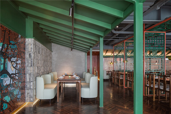 點(diǎn)卯小院兒新中式特色連鎖餐廳裝修設(shè)計(jì)實(shí)景圖 點(diǎn)卯小院兒新中式特色連鎖餐廳裝修設(shè)計(jì)實(shí)景圖