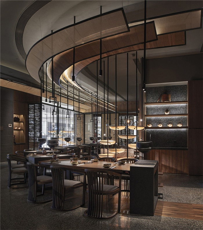 鄭州宏鈺堂分享盡膳口福川式火鍋店裝修設(shè)計方案 鄭州宏鈺堂分享盡膳口福川式火鍋店裝修設(shè)計方案