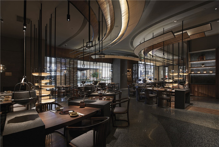 鄭州宏鈺堂分享盡膳口福川式火鍋店裝修設(shè)計方案 鄭州宏鈺堂分享盡膳口福川式火鍋店裝修設(shè)計方案