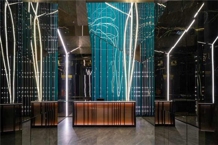 鄭州宏鈺堂分享時尚當代亞洲美食餐廳接待大廳裝修設計案例 鄭州宏鈺堂分享時尚當代亞洲美食餐廳接待大廳裝修設計案例