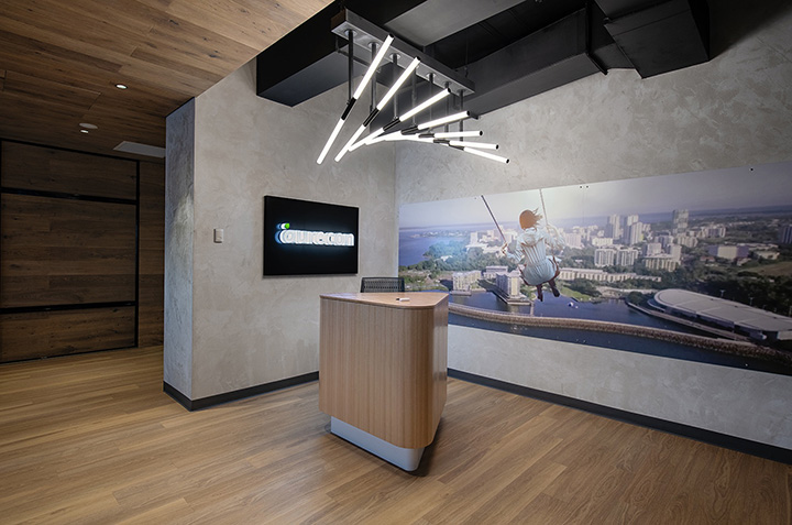 時(shí)尚輕工業(yè)風(fēng)國(guó)外工程咨詢公司辦公室裝修設(shè)計(jì)方案