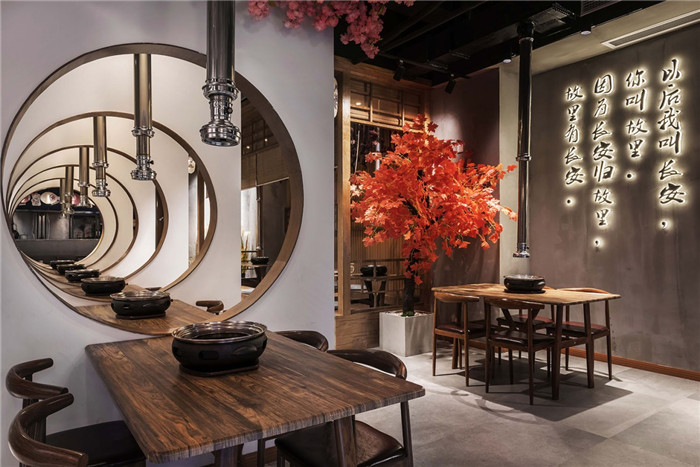 日式烤肉店裝修    故里烤肉燒烤餐廳門頭外觀裝修設(shè)計實景圖