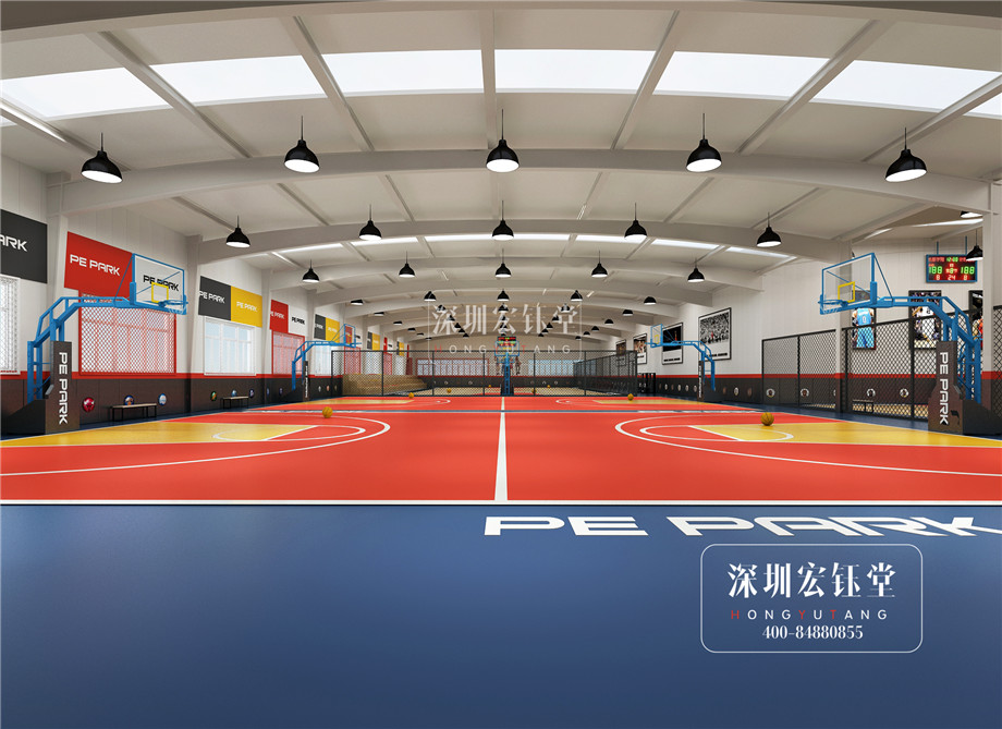 鄭州PE Park籃球館裝修設(shè)計(jì)方案 鄭州PE Park籃球館裝修設(shè)計(jì)方案
