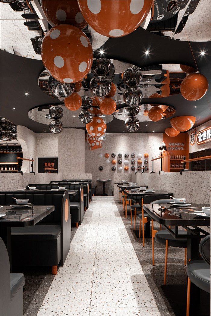 樂園主題沉浸式體驗 魚來坊連鎖餐飲店面裝修設計案例 樂園主題沉浸式體驗 魚來坊連鎖餐飲店面裝修設計案例