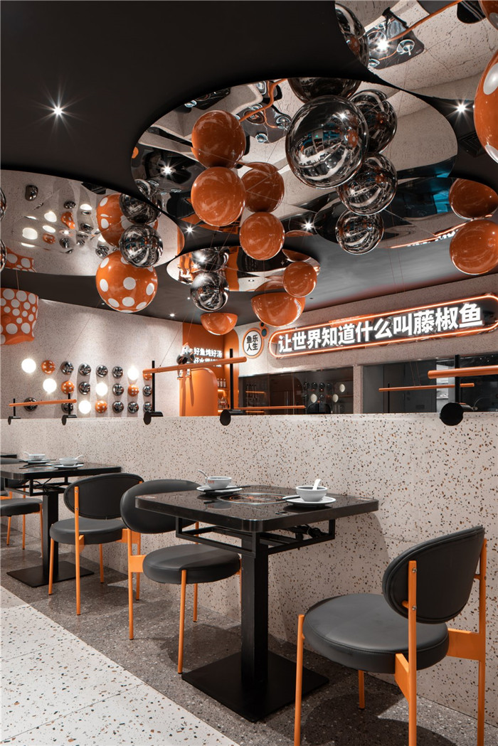 樂園主題沉浸式體驗 魚來坊連鎖餐飲店面裝修設計案例 樂園主題沉浸式體驗 魚來坊連鎖餐飲店面裝修設計案例