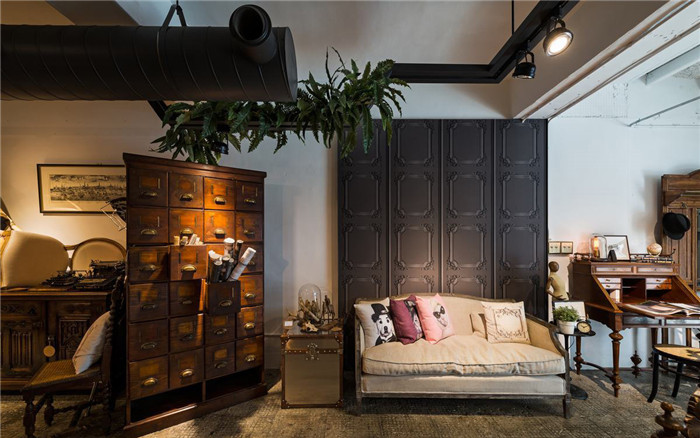 復(fù)古工業(yè)風(fēng)軟裝家具公司辦公兼展廳裝修設(shè)計(jì)方案 復(fù)古工業(yè)風(fēng)軟裝家具公司辦公兼展廳裝修設(shè)計(jì)方案