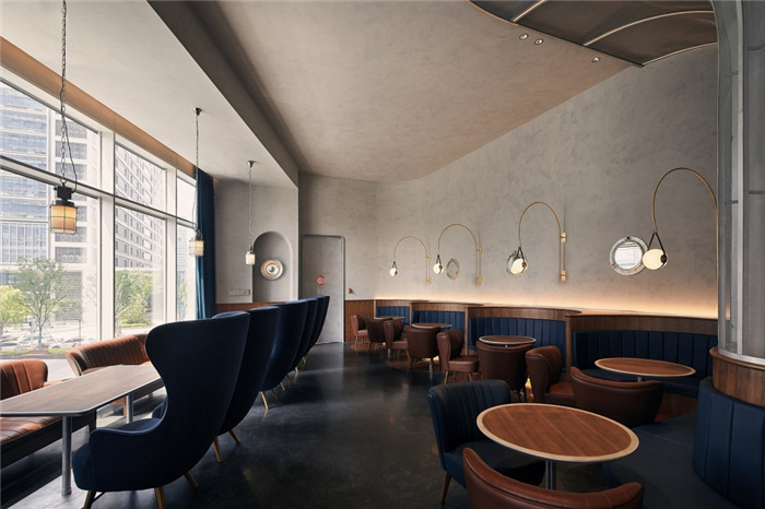 鄭州宏鈺堂分享西餐酒吧混合業(yè)態(tài)餐廳裝修設計案例 鄭州宏鈺堂分享西餐酒吧混合業(yè)態(tài)餐廳裝修設計案例