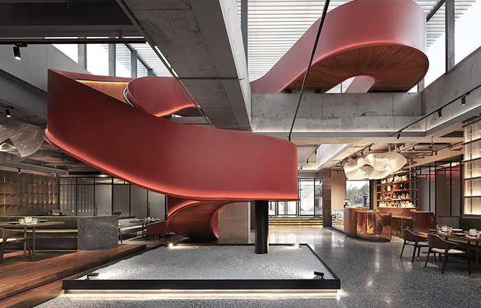 設(shè)計(jì)感極強(qiáng)的簡約工業(yè)風(fēng)高端餐飲店面裝修設(shè)計(jì)方案 設(shè)計(jì)感極強(qiáng)的簡約工業(yè)風(fēng)高端餐飲店面裝修設(shè)計(jì)方案