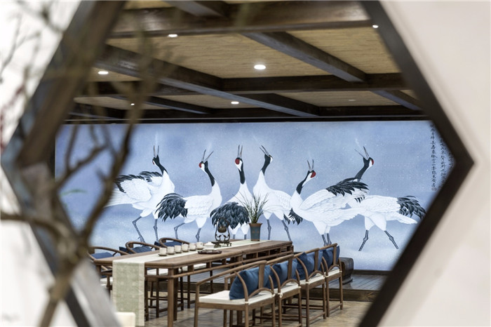 中國傳統(tǒng)書院再現(xiàn)   擇守書院國學教育培訓機構裝修設計方案