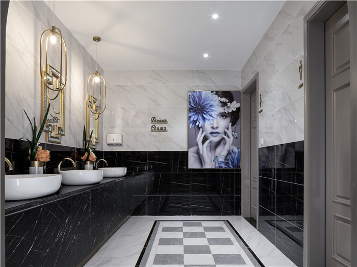 低調(diào)奢華風(fēng)羽妃醫(yī)療美容醫(yī)院衛(wèi)生間裝修設(shè)計實景圖 低調(diào)奢華風(fēng)羽妃醫(yī)療美容醫(yī)院衛(wèi)生間裝修設(shè)計實景圖