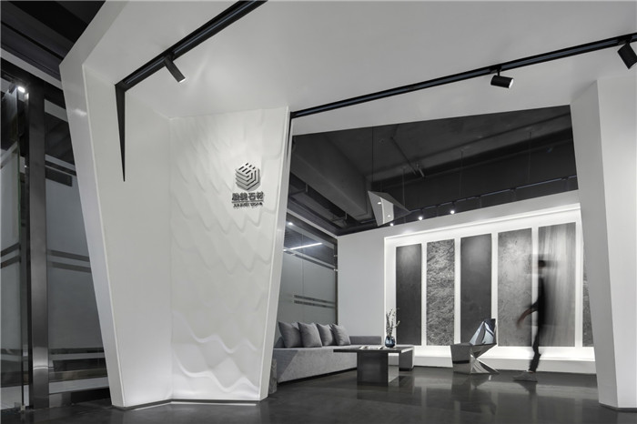 黑白灰構(gòu)造極簡藝術(shù)風(fēng)駿美石材展廳洽談區(qū)裝修設(shè)計(jì)方案 黑白灰構(gòu)造極簡藝術(shù)風(fēng)駿美石材展廳洽談區(qū)裝修設(shè)計(jì)方案