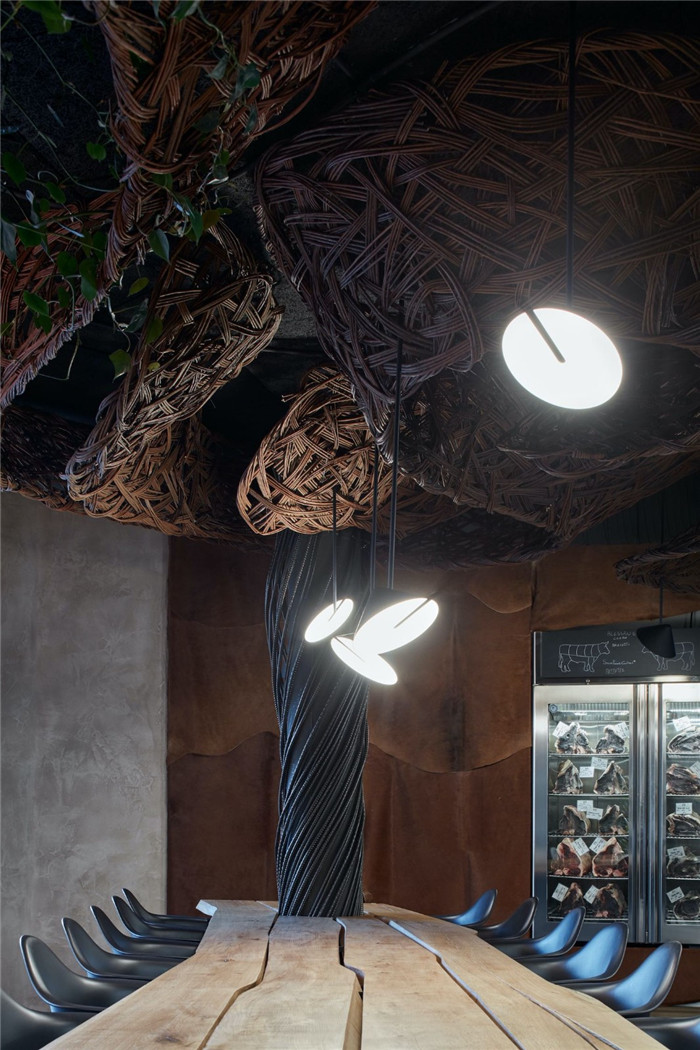 以原生態(tài)自然為主題的STK牛排餐廳卡座區(qū)裝修設(shè)計(jì)方案 以原生態(tài)自然為主題的STK牛排餐廳卡座區(qū)裝修設(shè)計(jì)方案