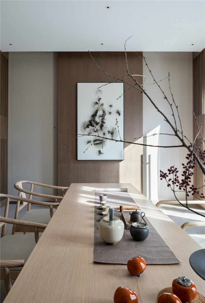 老港路新中式高端茶藝、餐飲商務(wù)餐廳裝修設(shè)計(jì)方案