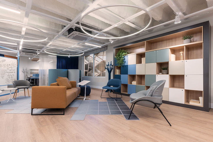 靈活時尚的國外辦公家具兼展廳裝修設計案例 靈活時尚的國外辦公家具兼展廳裝修設計案例