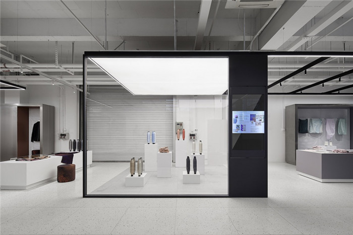 宏鈺堂展廳裝修公司推薦圣東尼紡織材料展廳裝修設(shè)計實景圖 宏鈺堂展廳裝修公司推薦圣東尼紡織材料展廳裝修設(shè)計實景圖