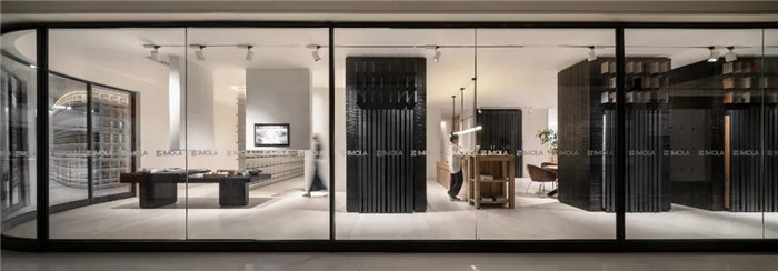 極致簡約風(fēng)意大利IMOLA石材展廳裝修設(shè)計(jì)方案