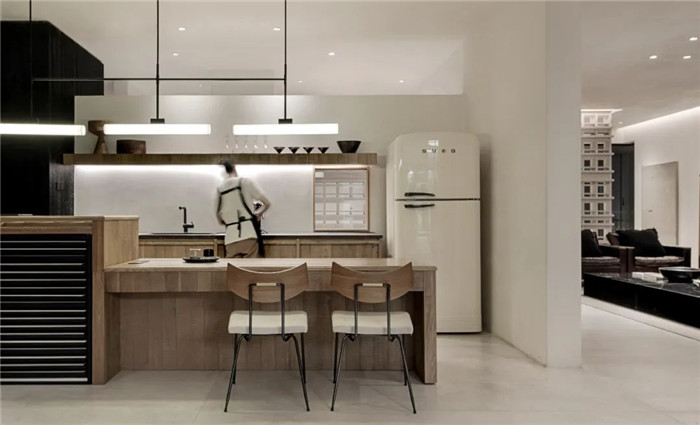 極致簡約風(fēng)意大利IMOLA石材展廳水吧臺(tái)裝修設(shè)計(jì)方案