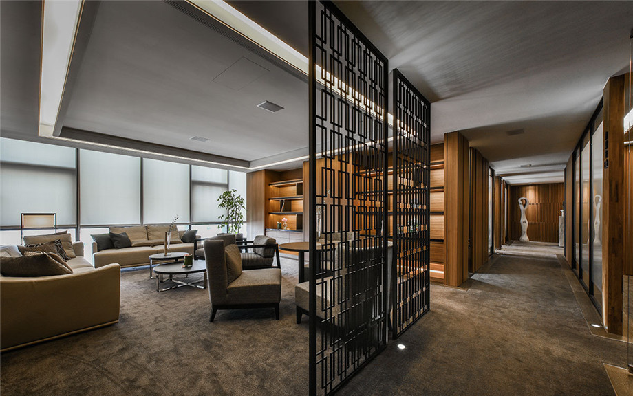 實(shí)業(yè)集團(tuán)總部辦公室休閑洽談區(qū)裝修設(shè)計(jì)實(shí)景圖 實(shí)業(yè)集團(tuán)總部辦公室休閑洽談區(qū)裝修設(shè)計(jì)實(shí)景圖