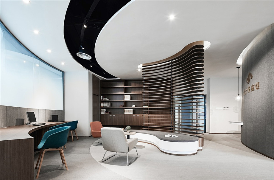 物流公司共享理念現(xiàn)代時(shí)尚辦公室裝修案例 物流公司共享理念現(xiàn)代時(shí)尚辦公室裝修案例