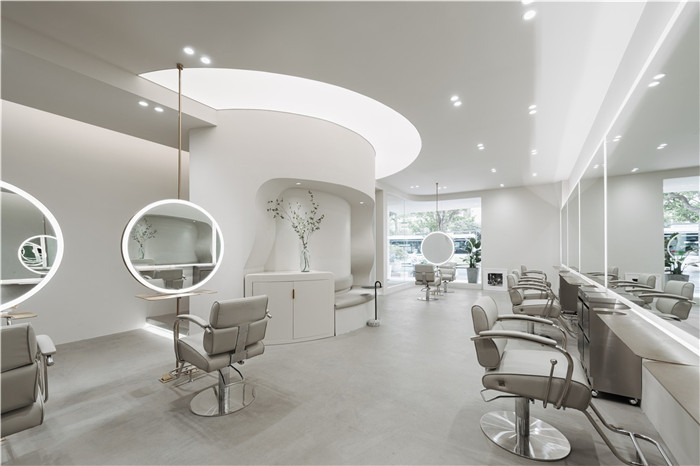 100平極簡(jiǎn)工業(yè)風(fēng)美發(fā)店剪發(fā)區(qū)裝修設(shè)計(jì)實(shí)景圖 100平極簡(jiǎn)工業(yè)風(fēng)美發(fā)店剪發(fā)區(qū)裝修設(shè)計(jì)實(shí)景圖