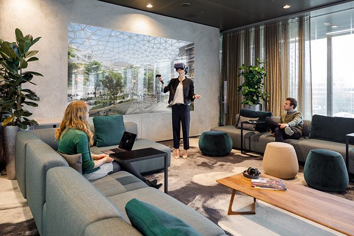 鄭州宏鈺堂推薦地產(chǎn)公司智能化綠色辦公樓小型洽談區(qū)裝修案例 鄭州宏鈺堂推薦地產(chǎn)公司智能化綠色辦公樓小型洽談區(qū)裝修案例