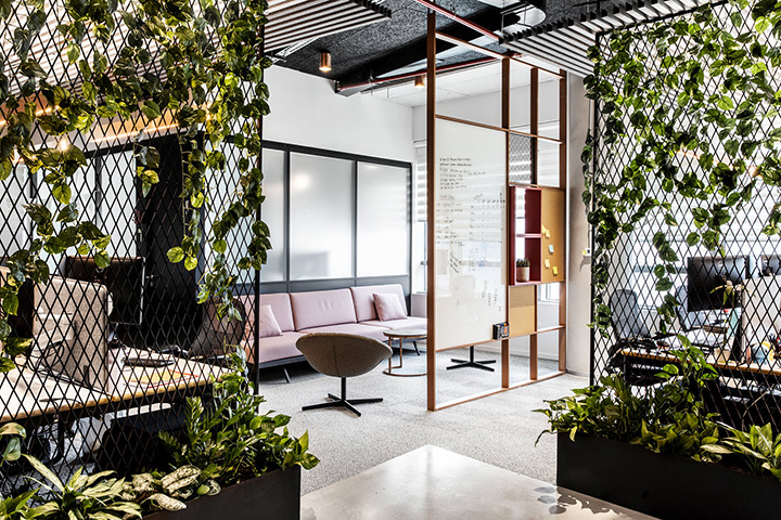 1400平綠色活力工業(yè)風(fēng)游戲公司辦公室討論區(qū)裝修設(shè)計(jì)實(shí)景圖 1400平綠色活力工業(yè)風(fēng)游戲公司辦公室討論區(qū)裝修設(shè)計(jì)實(shí)景圖