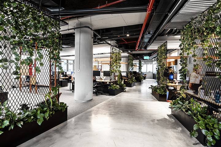 1400平綠色活力工業(yè)風(fēng)游戲公司辦公室裝修設(shè)計(jì)方案 1400平綠色活力工業(yè)風(fēng)游戲公司辦公室裝修設(shè)計(jì)方案