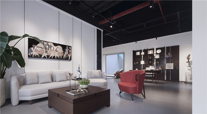 東方美學(xué)高端家居展廳裝修設(shè)計方案 東方美學(xué)高端家居展廳裝修設(shè)計方案