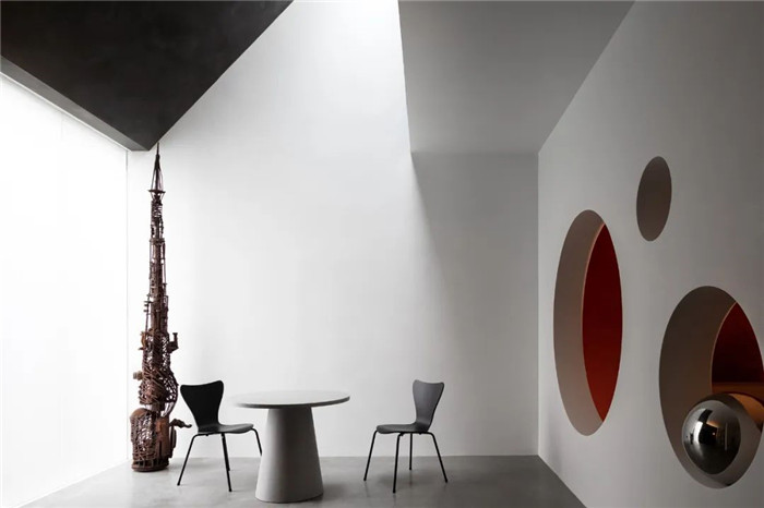 240平Danilo高檔藝術(shù)涂料展廳裝修設(shè)計方案