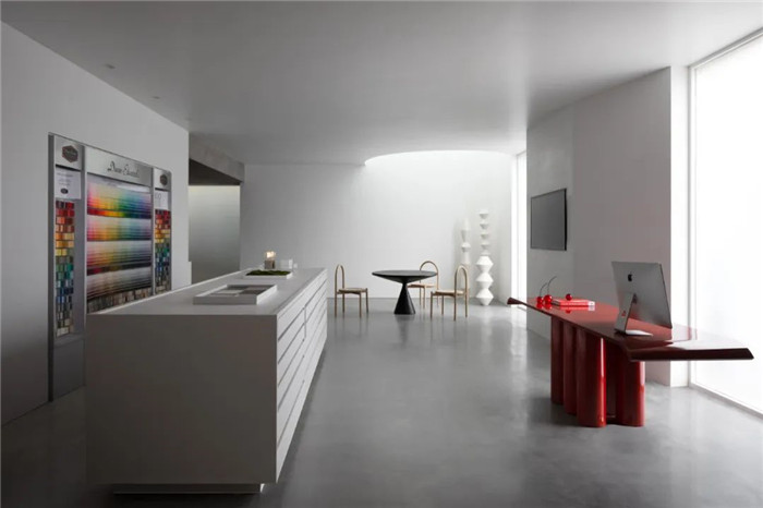 240平Danilo高檔藝術(shù)涂料展廳展示區(qū)裝修設(shè)計方案