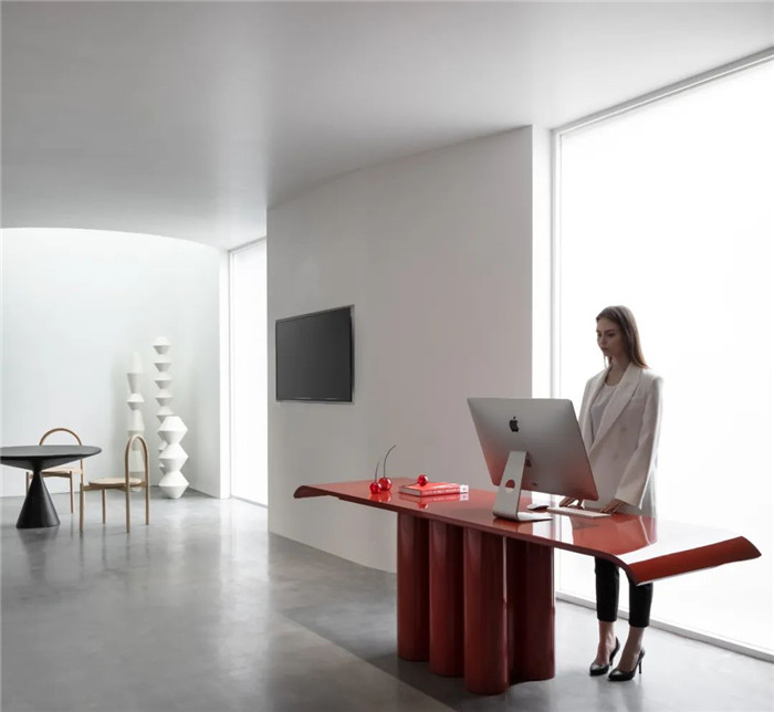 240平Danilo高檔藝術(shù)涂料展廳展示區(qū)裝修設(shè)計方案