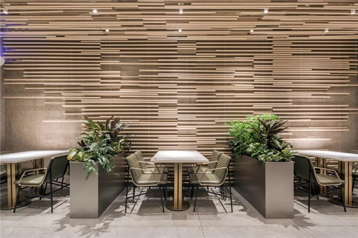 以竹為主題的漁語魚酸菜魚餐飲店面裝修設計方案 以竹為主題的漁語魚酸菜魚餐飲店面裝修設計方案