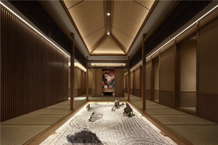 鄭州兩層高端日式料理店裝修實景圖 鄭州兩層高端日式料理店裝修實景圖